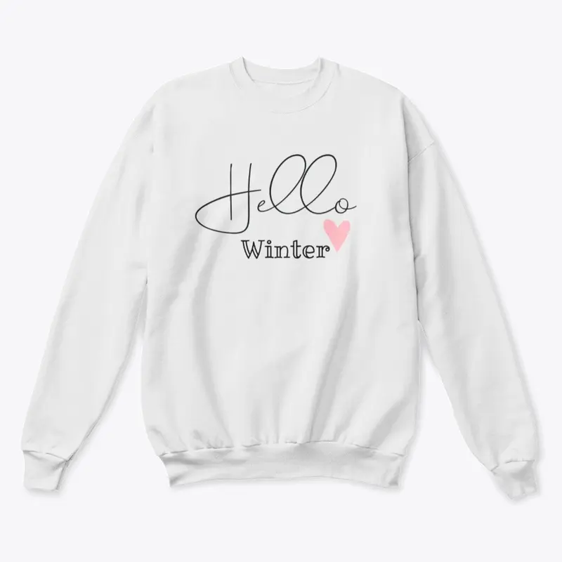 Hello Winter Sweatshirt